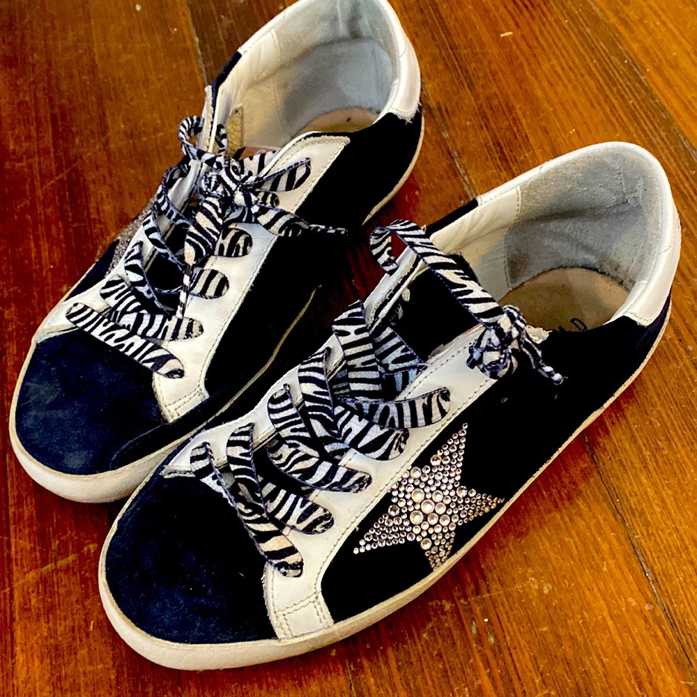 Golden Goose Suede sequin superstar 37 GUC